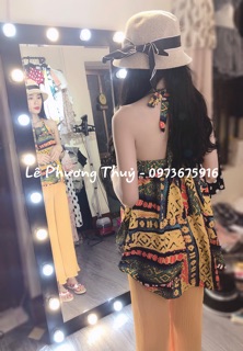 set yếm thổ cẩm