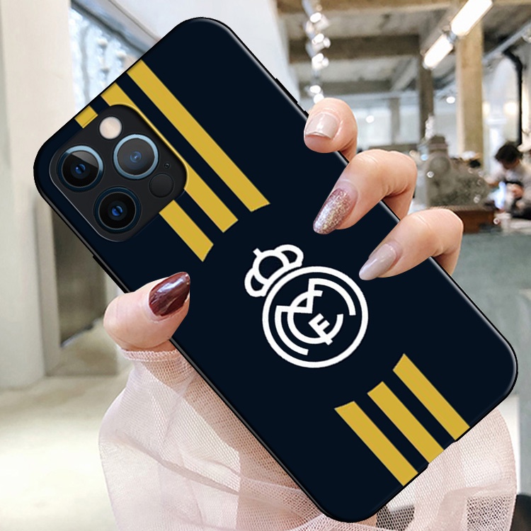 Ốp Điện Thoại Mềm Hình Logo Real Madrid Cho Samsung Galaxy M51 M31 A70 A50s A50 A40s A30s A20 A20s A10s WR183 Mới