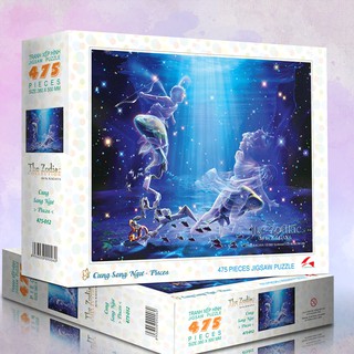 Tranh xếp hình Cung song ngư 475 mảnh