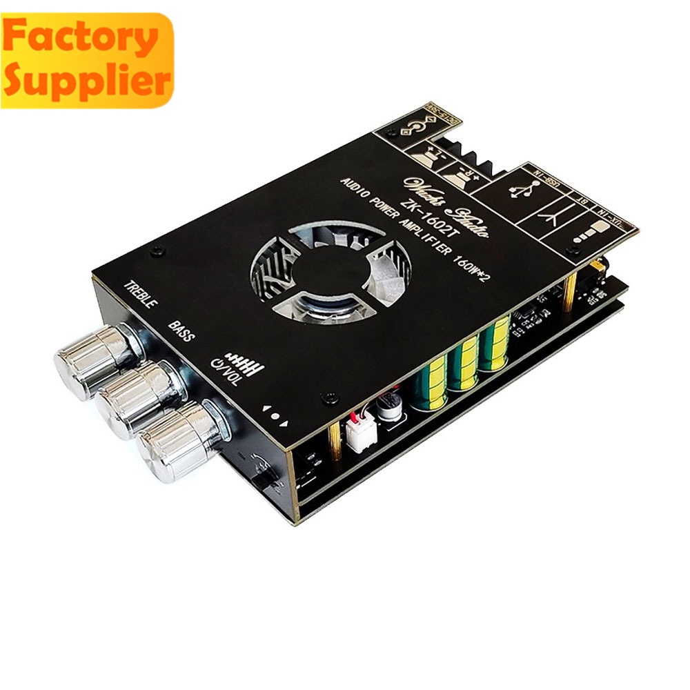 Mô đun khuếch đại âm thanh ZK-1602T ZK-1002MT 2.0 Bluetooth 5.0 TDA7498E