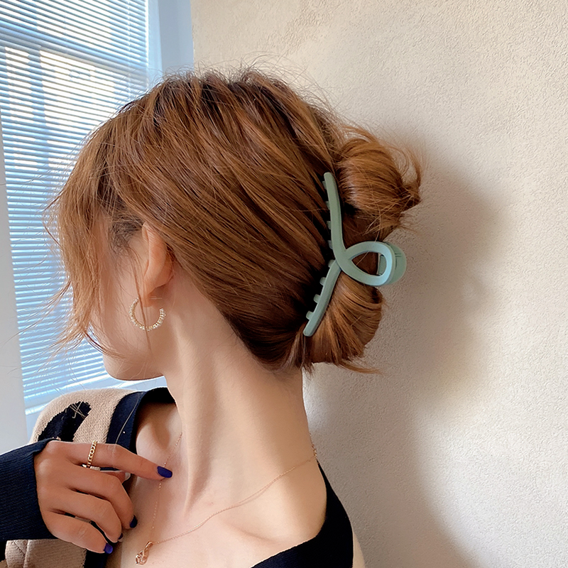 Kẹp Tóc Bằng Nhựa Acrylic Thời Trang Hàn Quốc Độc Đáo Cho Nữ