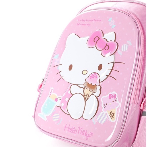 Ba lô HELLO KITTY chống thấm nước thích hợp cho bé mẫu giáo