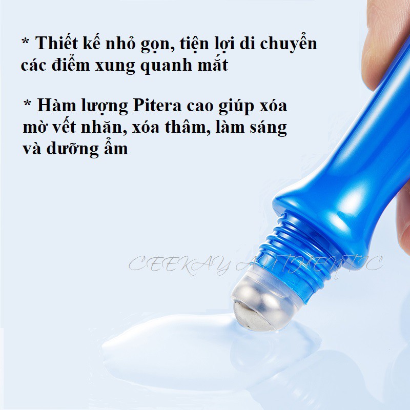 ( Set 10 Mặt Nạ )Tinh chất dưỡng mắt dạng lăn massage xóa quầng thâm, giảm nếp nhăn, làm sáng vùng mắt VENZEN chính hãng | BigBuy360 - bigbuy360.vn