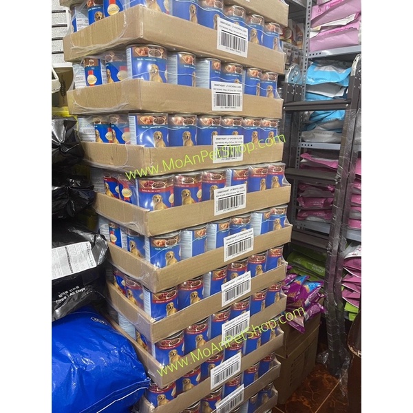 SmartHeart pate lon cho cún mọi lứa tuổi vị bò / gà gan 400g