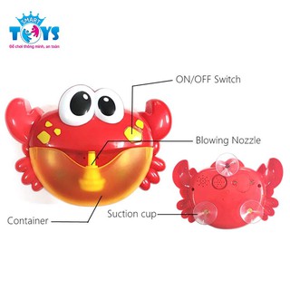 CUA THỔI BONG BÓNG BUBBLE CRAB