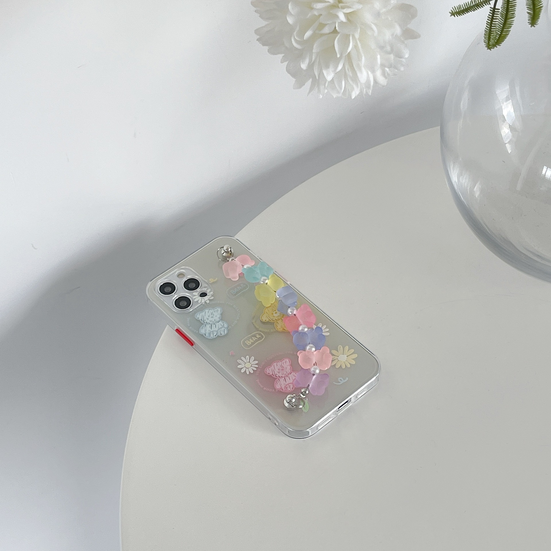 iPhone 7Plus/8 Plus Original Candy Bear Bracelet IPhone 12 Case Gradual Refreshing IPhone 12promax / IPhone 11 / 7 Plus / 12 Mini / 7 / 8 / X / Xsmax / XR / 8plus / IPhone X Case