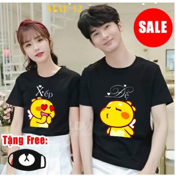 BÁN CHẠY - Mẫu áo đôi áo cặp xếp đệ đẹp cực HOT dành cho các cặp đôi / gia tốt nhất , đủ size
