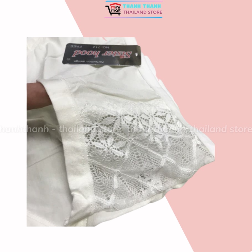Quần lót phối ren đẹp, mềm mại - Quần lót nữ thái lan Sisterhood  #712 - Form L