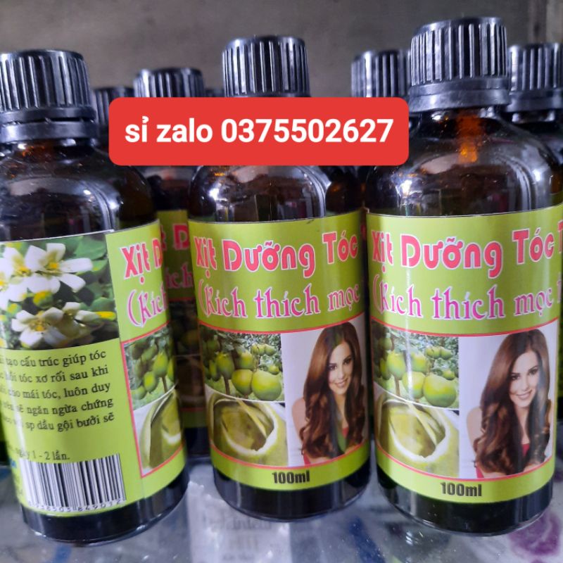 xịt tóc tinh dầu bưởi 100ml