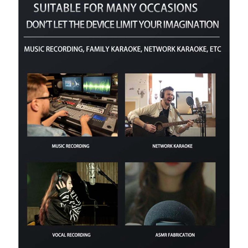 Bảng Mạch Âm Thanh TEYUN Q-12 Giao Diện 4 Kênh 48V Chuyên Dụng Cho Máy Tính Thẻ