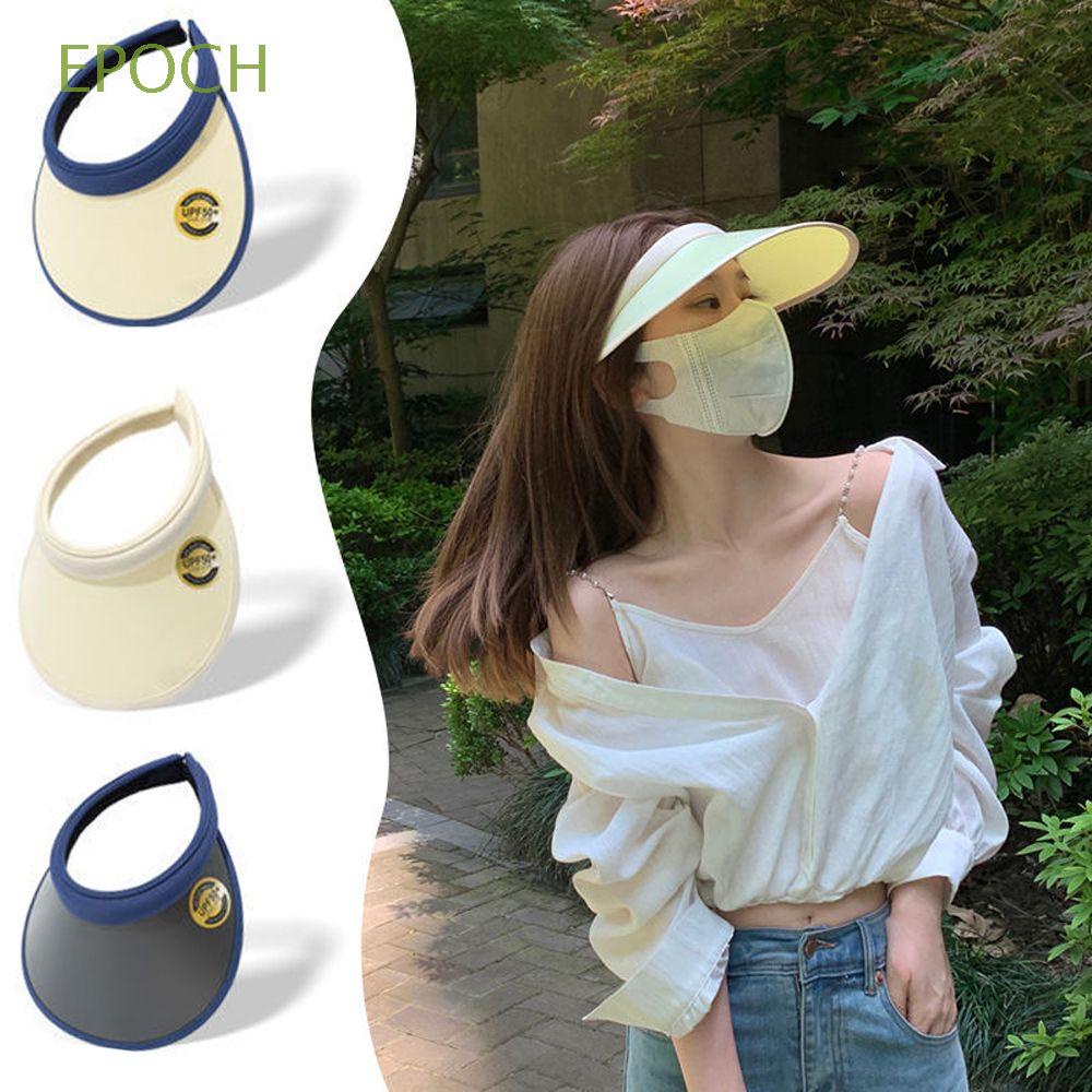 Epoch Nón Lưỡi Trai Hở Chóp Chống Nắng UPF50+ Thời Trang Đi Biển Mùa Hè Tùy Chỉnh Cho Nữ