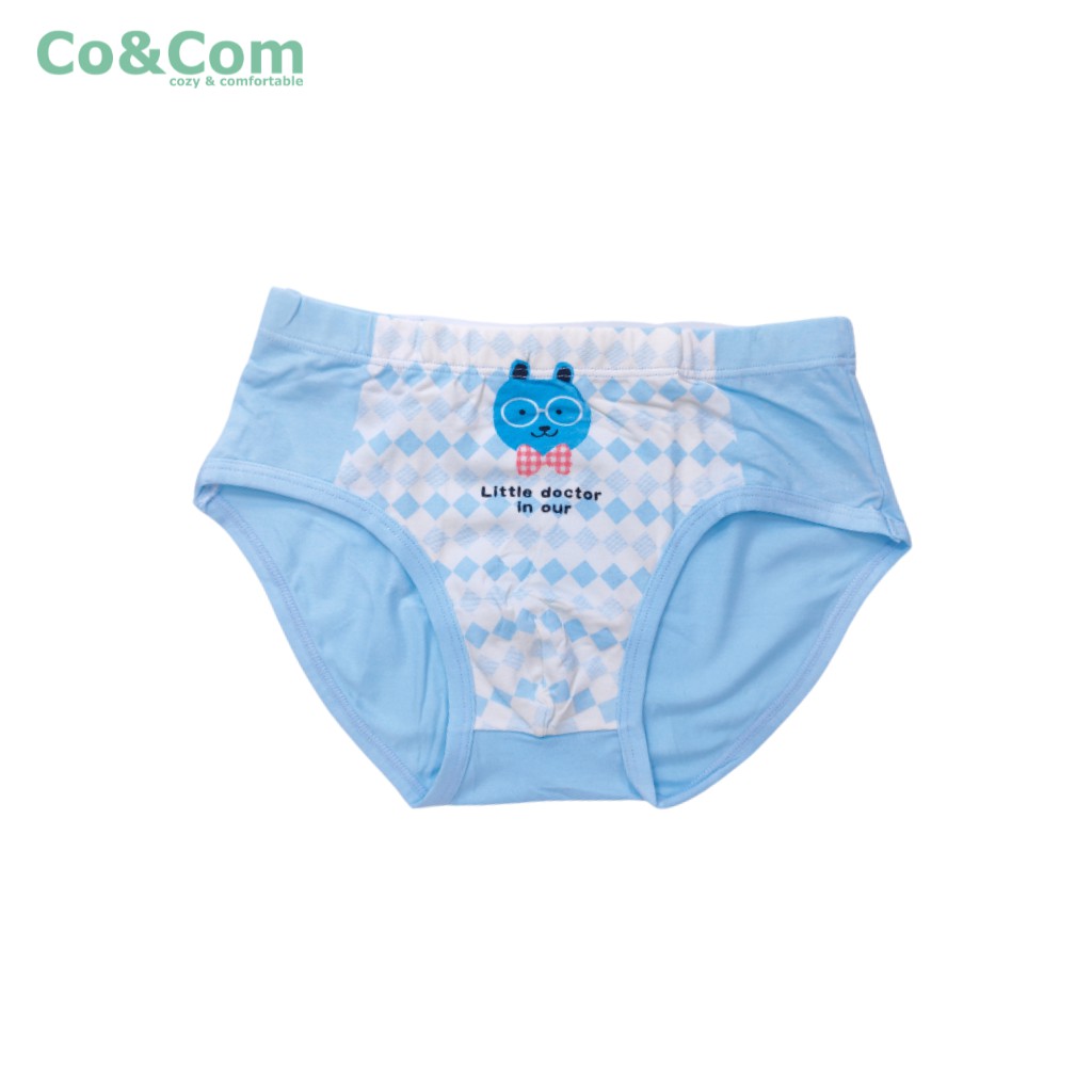 Quần Lót Bé Trai 15-35 Kg Dáng Vát Cao Cấp Co&amp;Com BOY0516 Chất Cotton Mềm Mịn Co Giãn Kháng Khuẩn