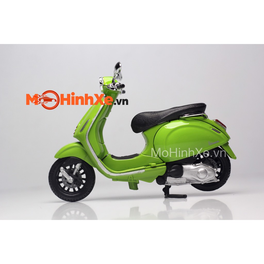 MÔ HÌNH XE VESPA SPRINT 150 ABS 2017/2018 1:18 MAISTO