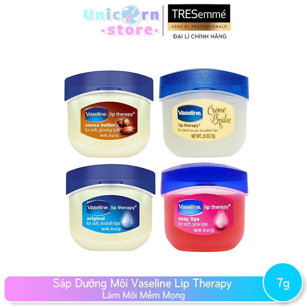 Sáp Dưỡng Môi Vaseline Lip Therapy Làm Môi Mềm Mọng 7g