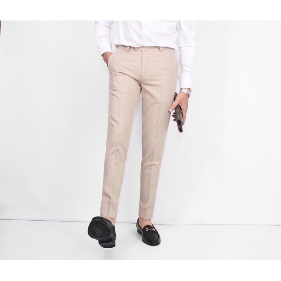 Quần Âu Nam Hado Dáng Côn Đẹp, Quần Tây Nam Vải Tuyết Mưa Co giãn Phong Cách Nam Tính | BigBuy360 - bigbuy360.vn