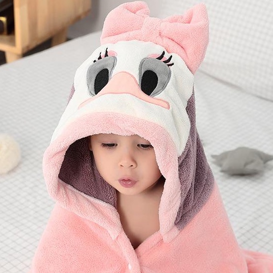 Chũn quấn - Ủ Thú Hình Mickey , Hình Thỏ Dễ Thương Cho Bé T2