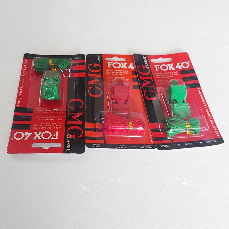 Còi nhựa Fox 40 - dụng cụ thể thao chuyên dùng cho trọng tài