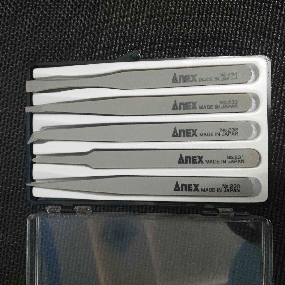 Bộ nhíp bằng nhựa Anex Nhật Bản No.230-5S