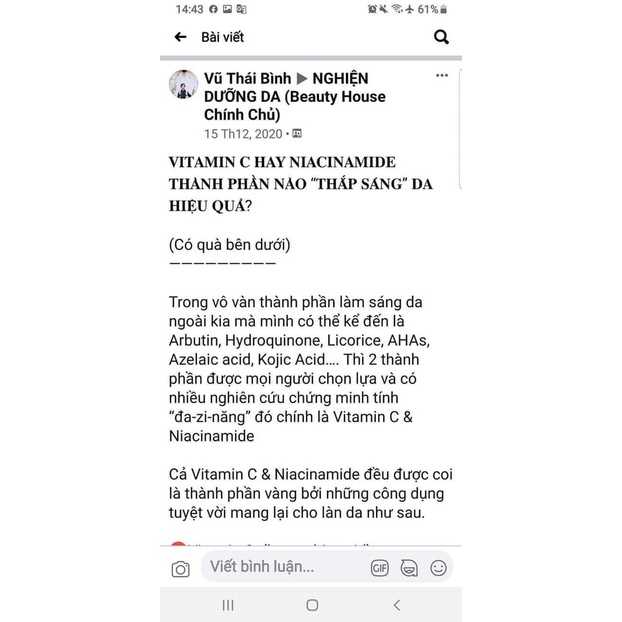 Serum ống Vichy Peptide-C Vichy Glyco-C