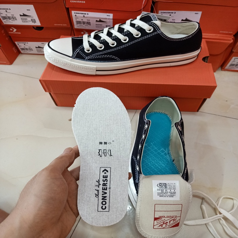 Giày Sneaker Converse 1970s Đen Cổ Thấp