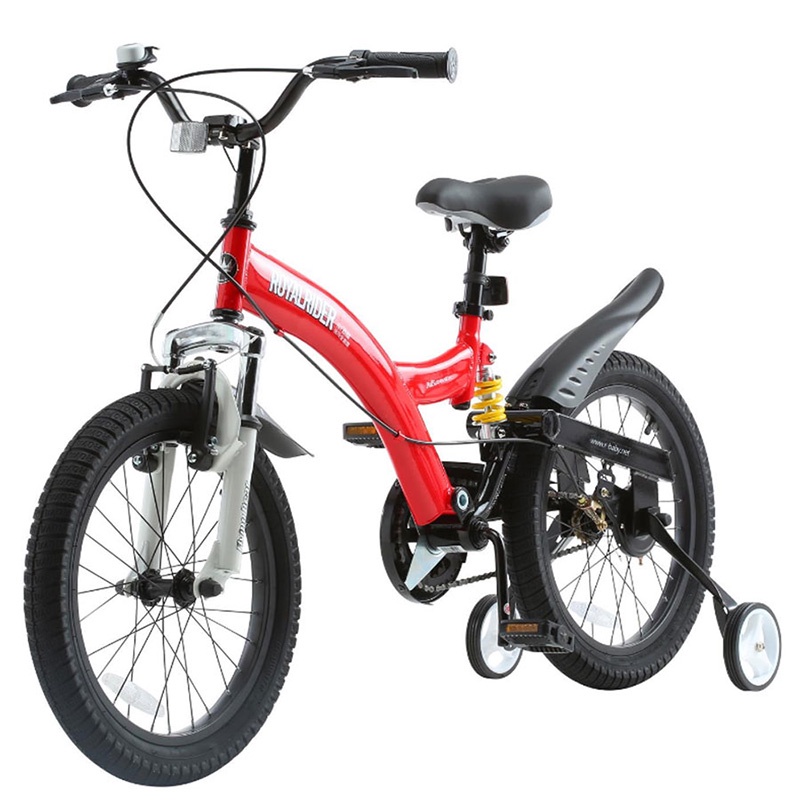 Xe Đạp Trẻ Em, RoyalBaby Flying Bear 14&quot;, Màu Đỏ, Bé Từ 4-7 Tuổi RB14B-9-RED