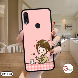 Ốp lưng Xiaomi Redmi Note 7/ 7 Pro nhám viền dẻo