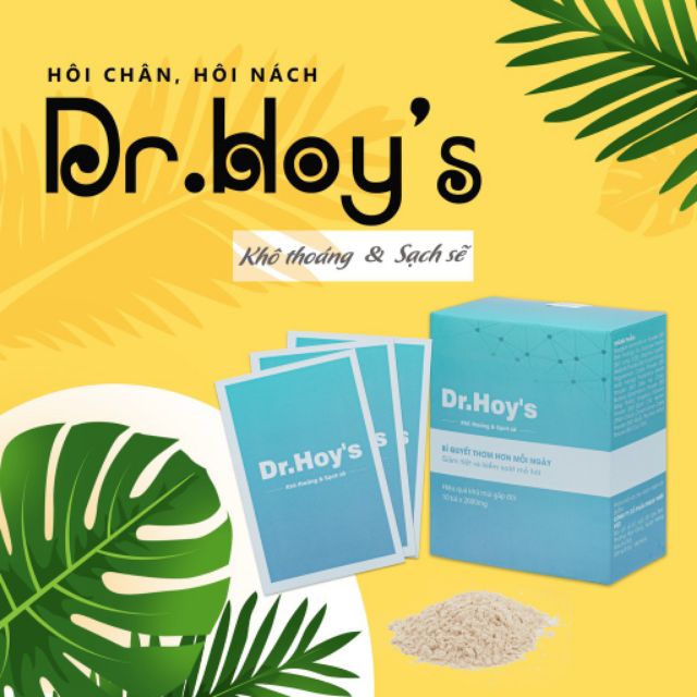 [CHÍNH HÃNG] DR.HOY'S CÁCH TRỊ HÔI NÁCH- HÔI CHÂN- KHỬ MÙI CƠ THỂ BẰNG Y HỌC CỔ TRUYỀN