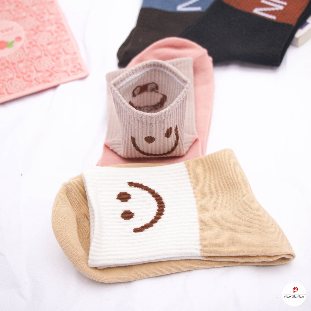 Tất cổ cao nữ nam, tất vớ cổ cao chất liệu vải Hàn co giãn bốn chiều chống hôi chân - Cherry Shop
