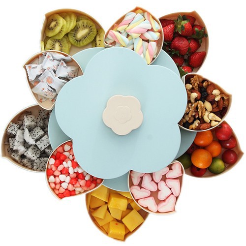 Khay Mứt Tết, Hộp Đựng Mứt Bánh Kẹo Mẫu Mới 30 x30 x12cm