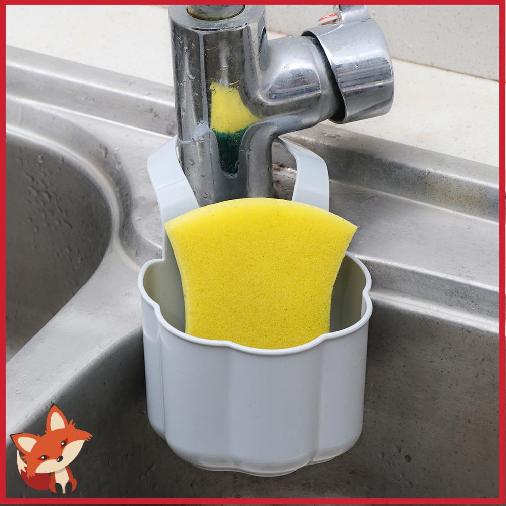 Giỏ Đựng Miếng Rửa Chén/ Xà Phòng Gắn Vòi Nước Bồn Rửa Nhà Bếp/ Nhà Tắm Chất Lượng Cao Tiện Dụng