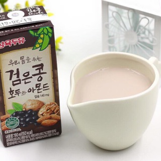sữa óc chó nhân đậu đen hàn quốc 190ml (hộp rời)