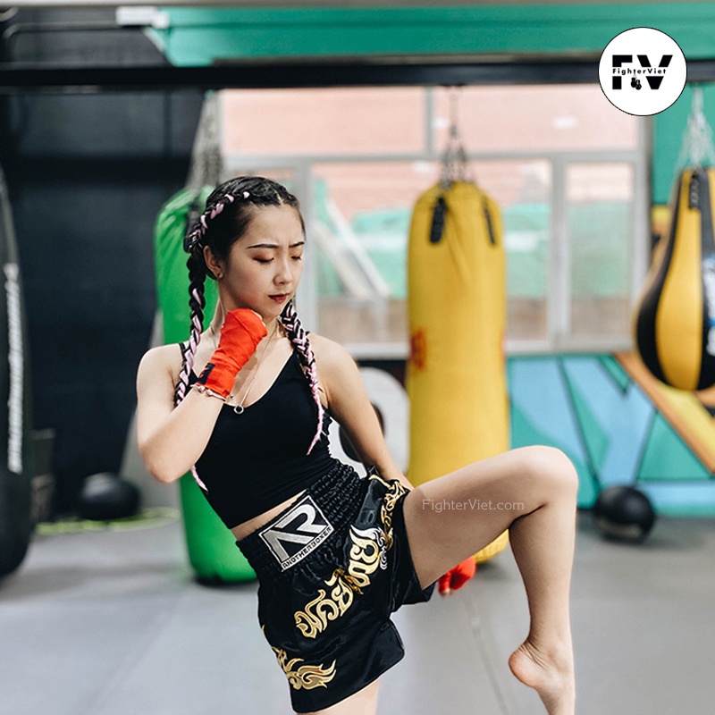 Quần Muay Another Chất Liệu Satin Cao Cấp Mẫu Mới 2022
