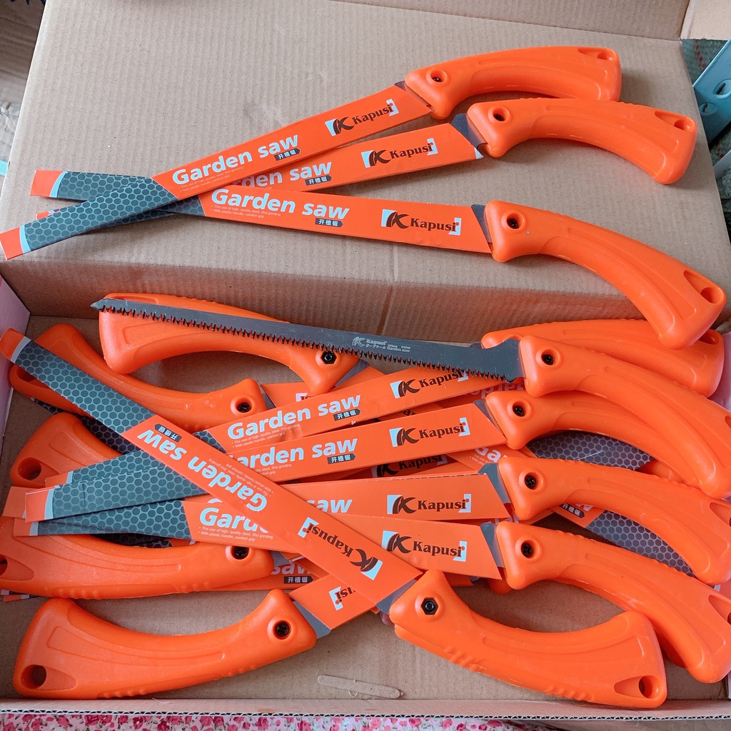 CƯA CẦM TAY DẠNG THẲNG MINI KAPUSI  210MM_LƯỠI TRẮNG