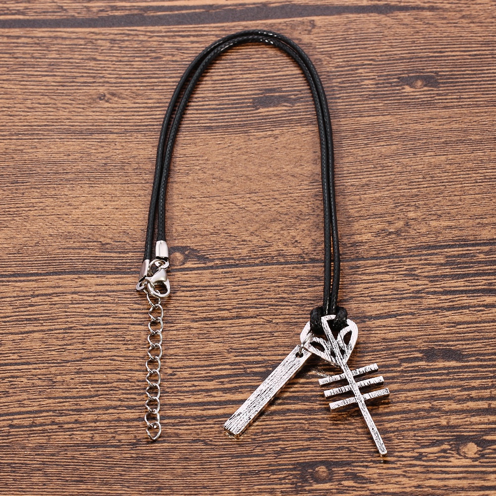 Dây chuyền mặt hình đầu lâu 21 Twenty One Pilots phong cách Hip Hop