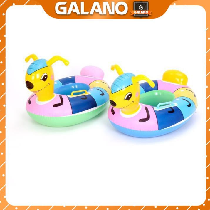 Phao Bơi Xỏ Chân Trẻ Em GALANO Chống Lật An Toàn Cho Bé Hình Động Vật Dễ Thương SS-001040