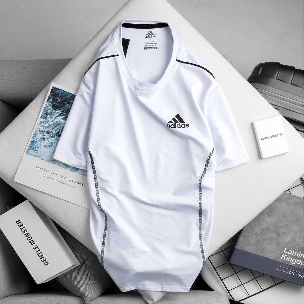 Áo thun lạnh thể thao nam, chất thun poly 4 chiều cao cấp, thoáng mát thấm hút mồ hôi, co dãn thoải mái - AT44 | BigBuy360 - bigbuy360.vn