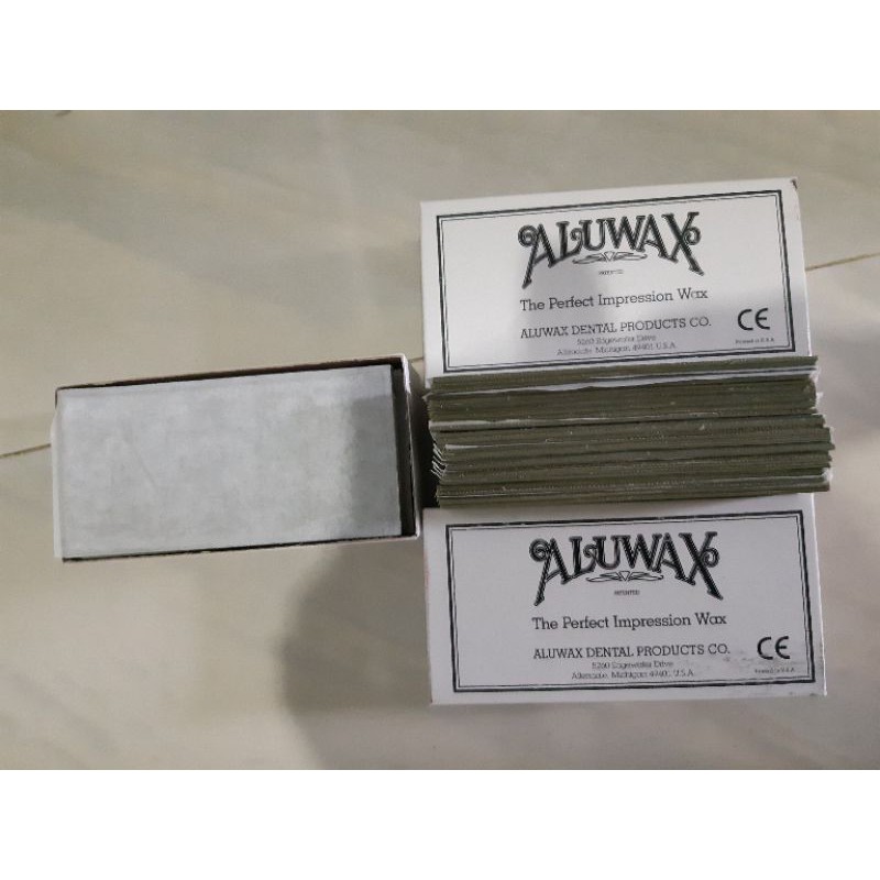 Sáp nhôm nha khoa ghi dấu cắn Aluwax