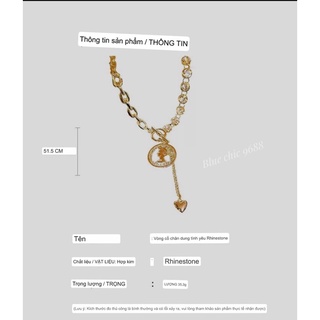 Dây chuyền choker tình yêu