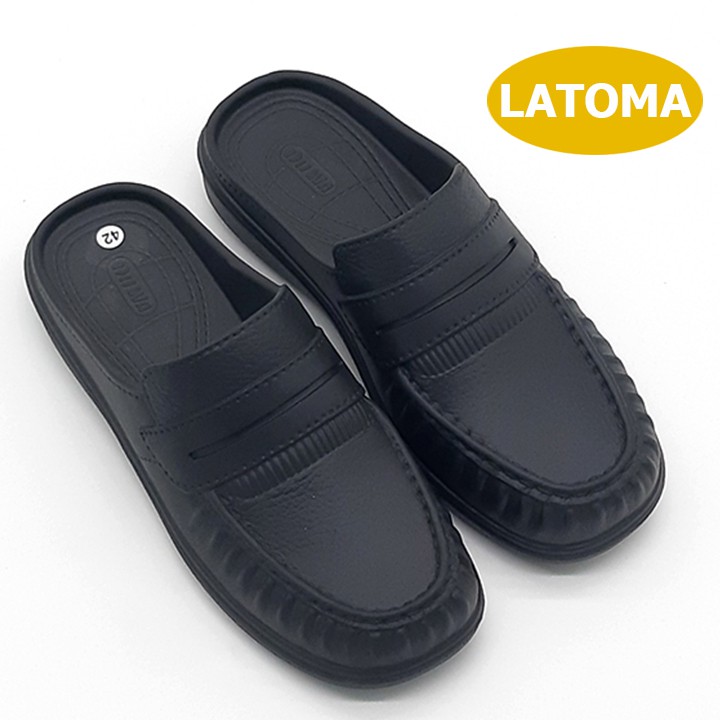 Dép sục bít mũi nam chất liệu EVA siêu nhẹ thời trang Latoma TA5281 (Đen)
