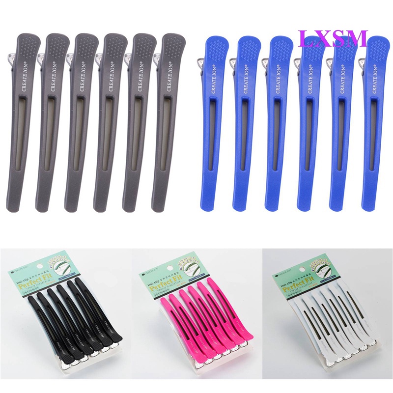 Set 6 Kẹp Tóc Càng Cua Tạo Kiểu Tóc Chuyên Dụng Cho Salon