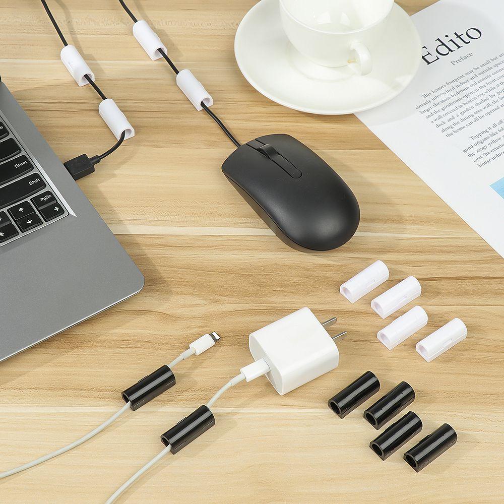 Set 16 / 20 Kẹp Cố Định Dây Cáp Gọn Gàng Tiện Dụng Chất Lượng Cao