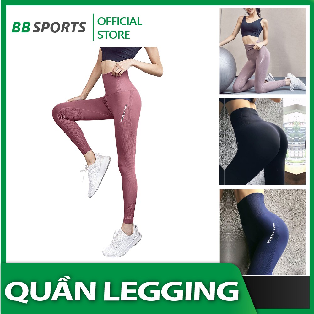 (Có Video) Quần tập gym,yoga nữ nâng mông - Đồ tập gym nữ lưng cao - BB SPORTS