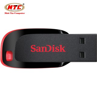 USB Sandisk Cruzer Blade CZ50 128GB (Đen) - Nhất Tín Computer