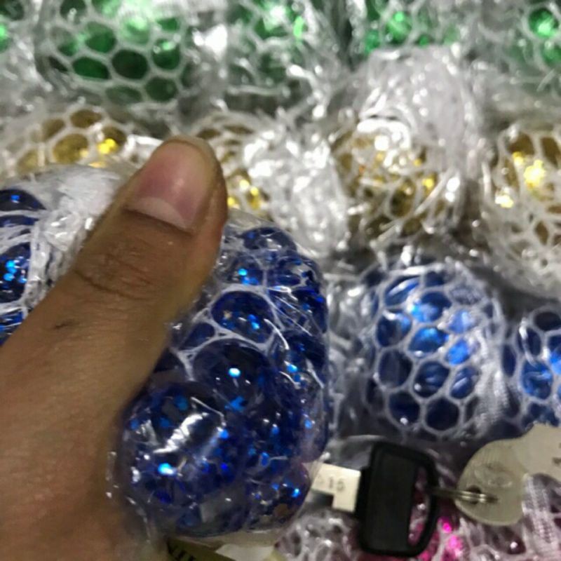 [ Loại Nhỡ ] Hộp 24 Quả Slime, Slam Bóng Lưới Bóp Tay