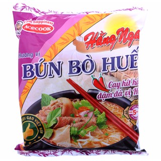 Bún Bò cay đậm đà ăn liền Hằng Nga