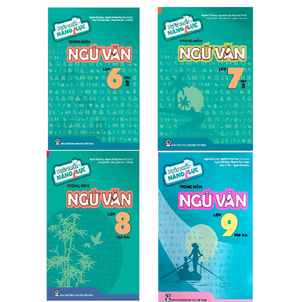 Sách - Phát triển năng lực môn Ngữ văn Lớp 9 Tập 1 và Tập 2 - Tự chọn