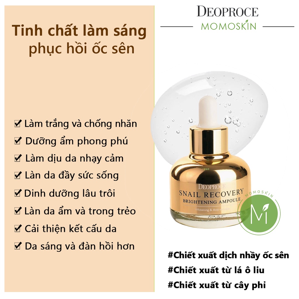 Nước hoa hồng / Sữa dưỡng da / Tinh chất / Kem dưỡng mắt / Kem  Dưỡng Ẩm / Phục Hồi Cho Làn Da Mịn Màng