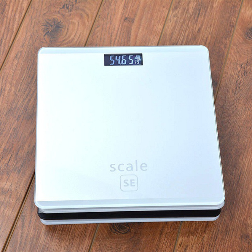 Cân sức khỏe điện tử ISCALE hàng chuẩn, cân điện tử gia đình mặt kính cường lực cao cấp