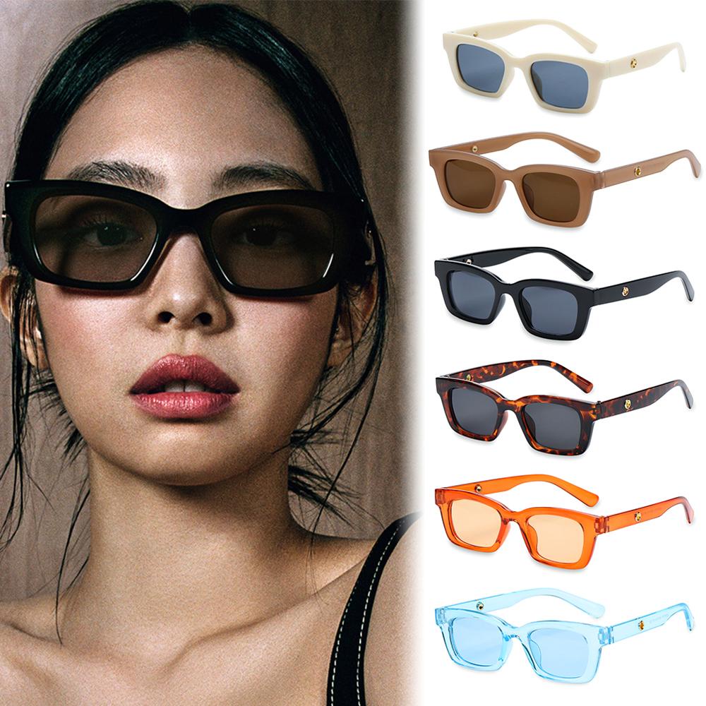ROSE Kính Mát Hình Chữ Nhật Chống Tia UV400