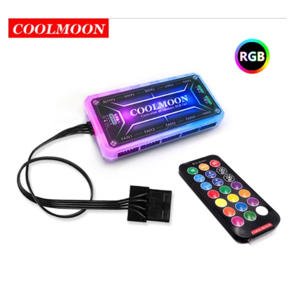 Thanh Led RGB Coolmoon Diamond Ray 16 Triệu Màu, 366 Hiệu Ứng - Đồng Bộ Hub Coolmoon